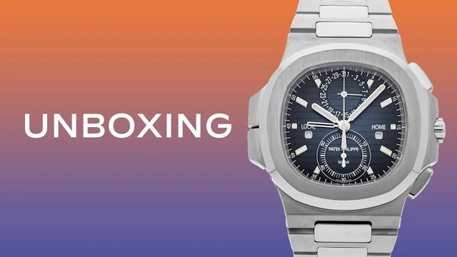 Unboxing the Patek Philippe Nautilus ...