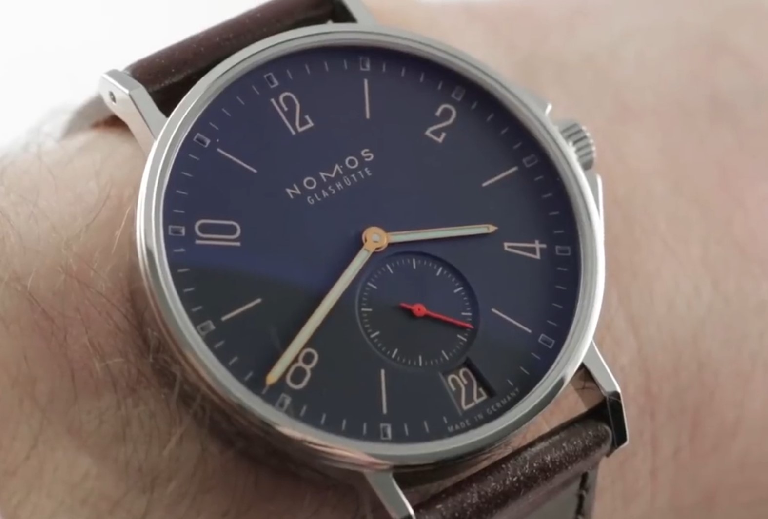 Nomos Glashutte Ahoi Atlantik Blue (552) Review