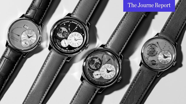 The Ten Most Innovative F.P. Journe Watches | Tim Mosso | Journe Report