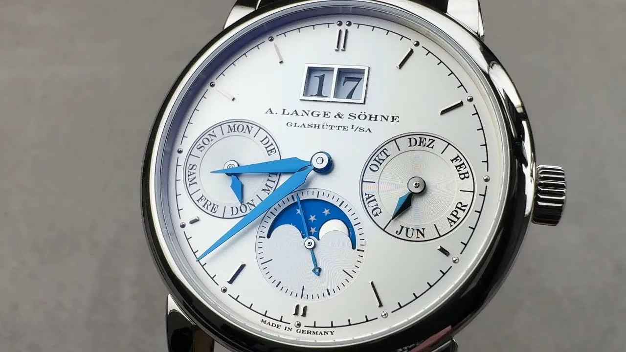 A. Lange & Sohne Saxonia Annual Calendar (330.026) A. Lange & Sohne Watch Review