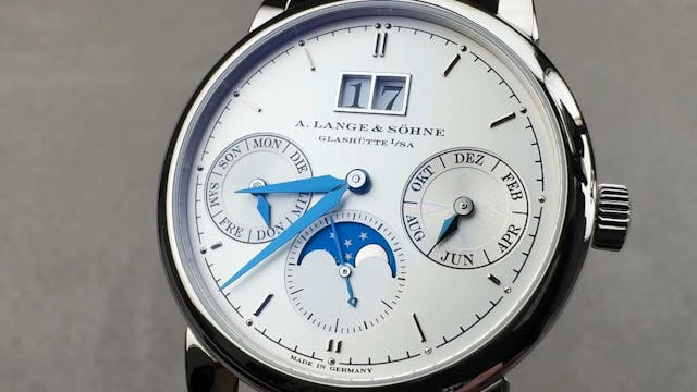 A. Lange & Sohne Saxonia Annual Calen...