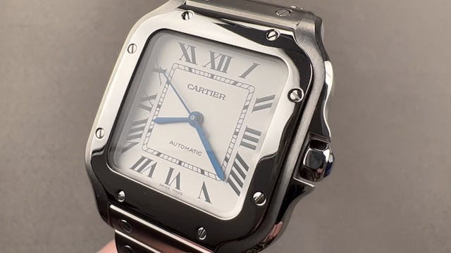 Cartier Santos De Cartier Medium WSSA...