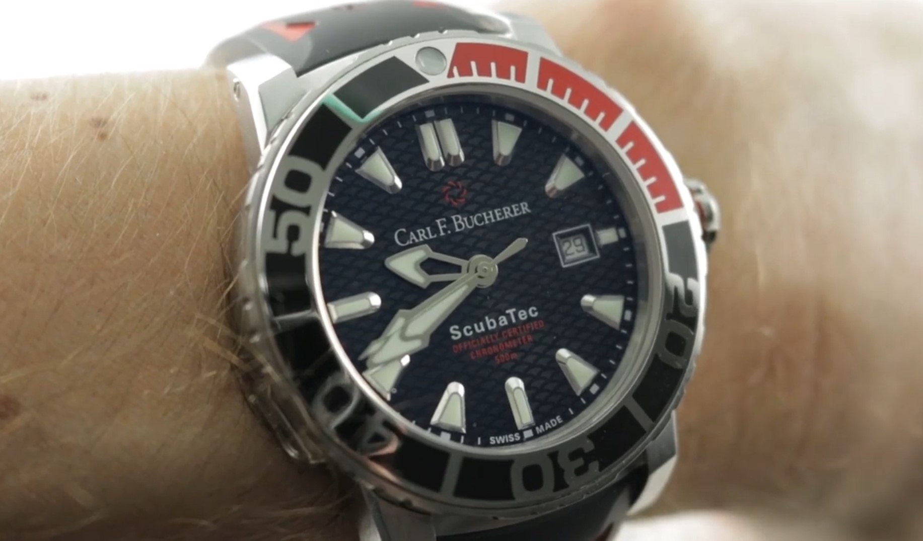 Carl F. Bucherer Patravi Scubatec 00.10632.23.33.02 Dive Watch Review