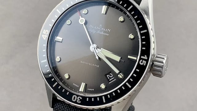 Blancpain Fifty Fathoms Bathyscaphe 5...