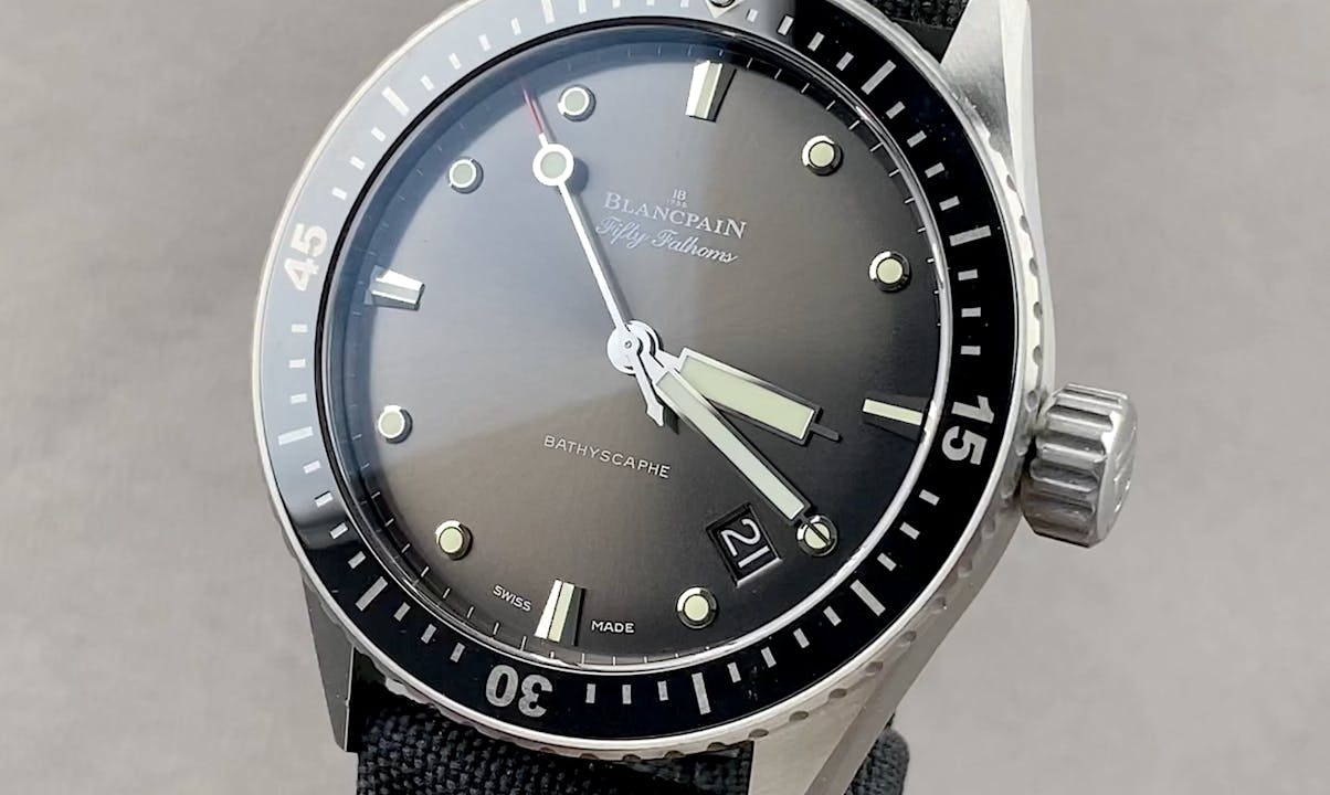 Blancpain Fifty Fathoms Bathyscaphe 5000 1110 B52A Blancpain