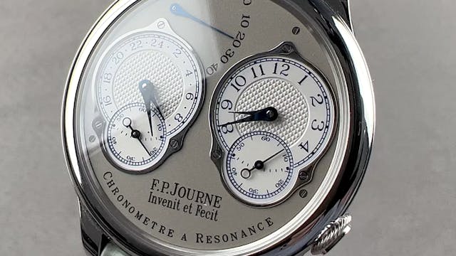 F.P. Journe Chronometre a Resonance