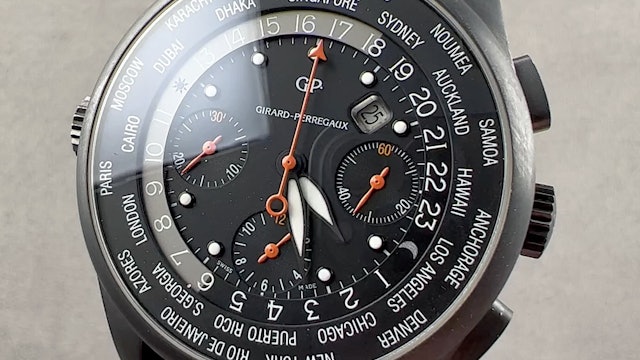 Girard-Perregaux WW.TC World Time Chronograph Sincere 49805-24-663SFK6A