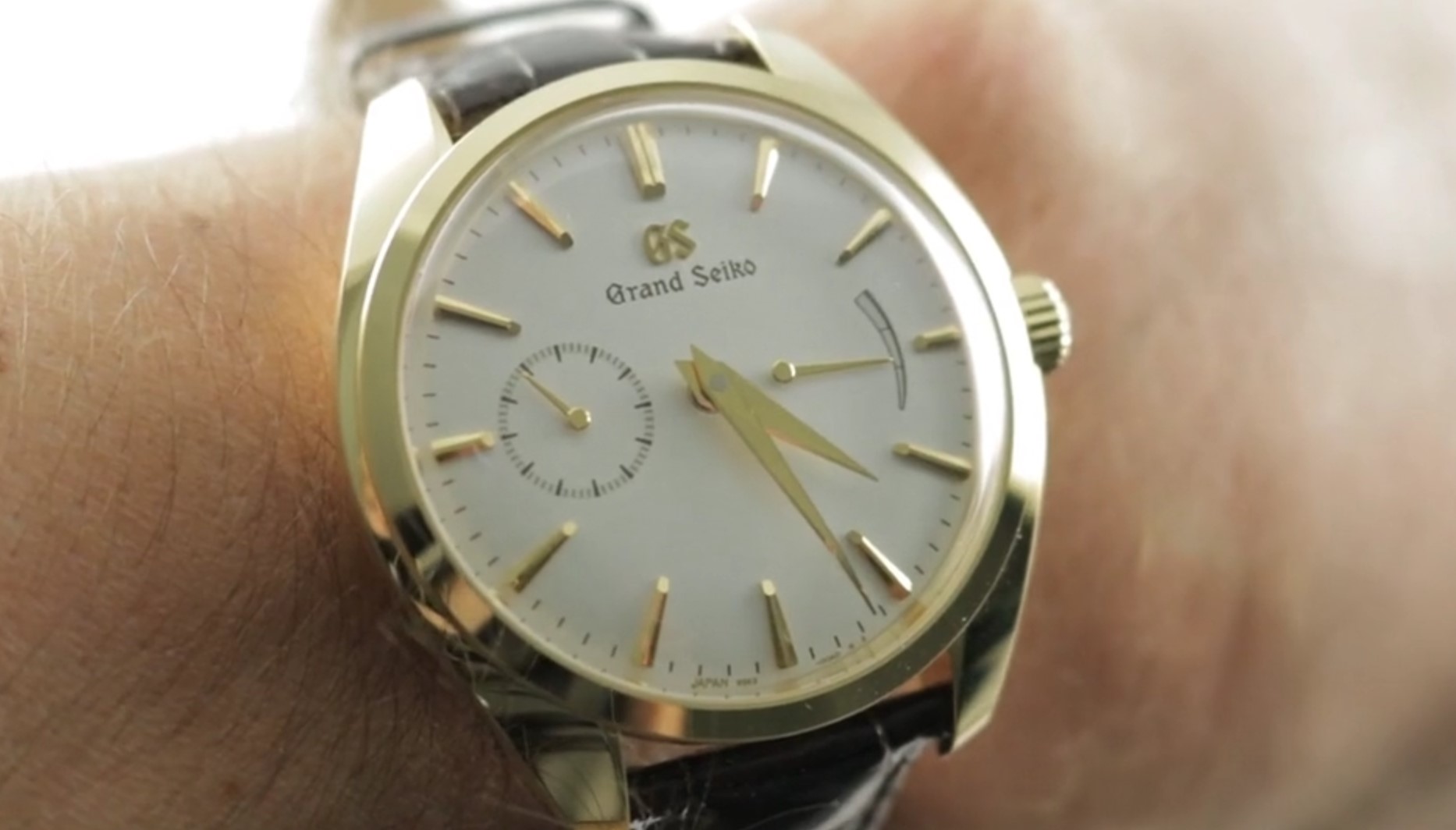 Grand seiko store sbga407 review