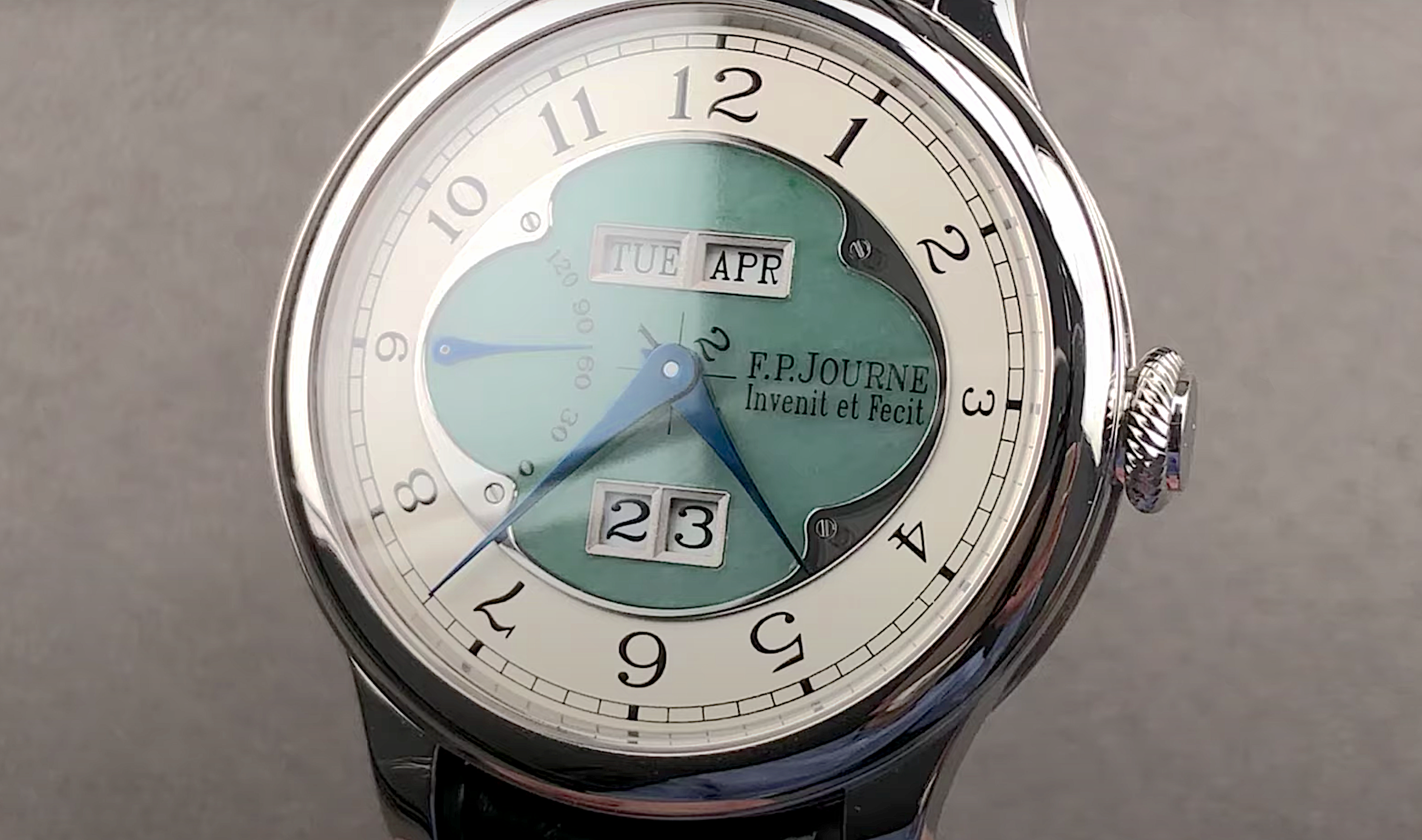 F.P. Journe Quantieme Perpetuel Jade Dial