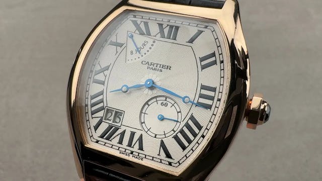 Cartier Tortue XL 8 Days CPCP (W15458...