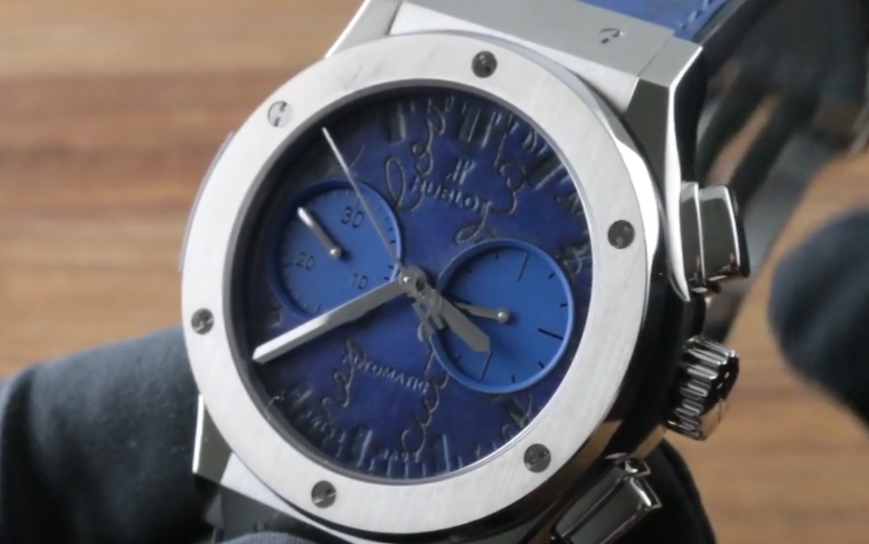 Hublot Classic Fusion Chronograph Berluti Scritto (521.NX.050B.VR.BER18) Review