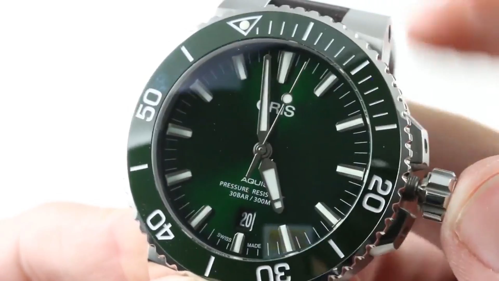 Oris Prodiver Date 733 7682 7154 07 8 26 75Peb Review Oris