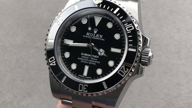Rolex Submariner "No Date" 114060 Review