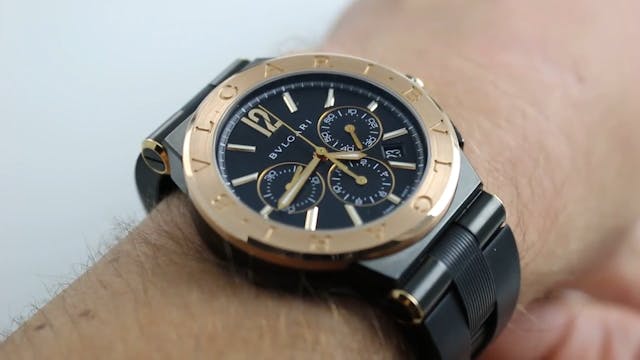 Bvlgari Diagono Chronograph Ref. Dg42...