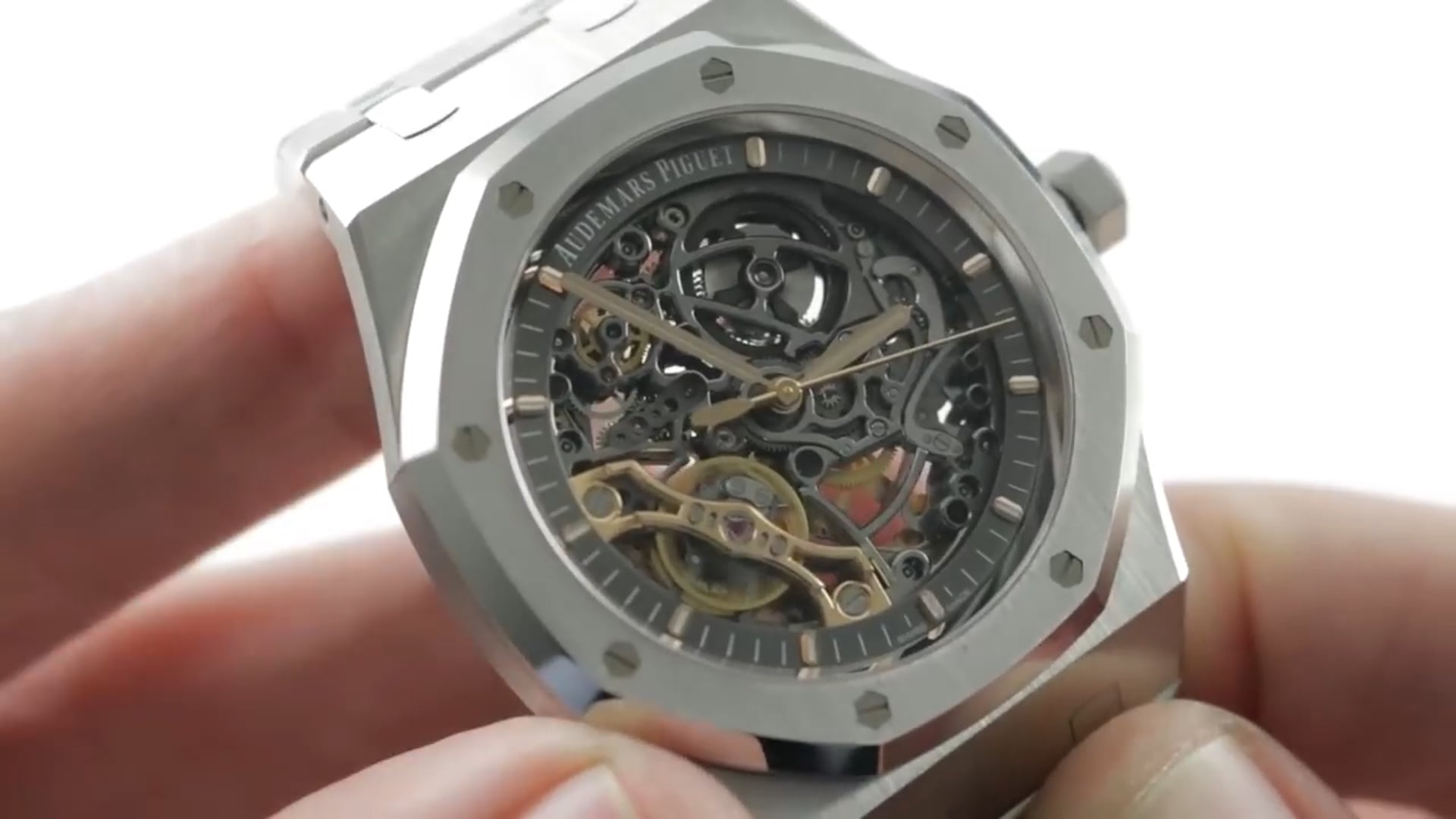 Audemars Piguet Royal Oak Double Balance Wheel Openworked 15407ST.OO.1220ST.01