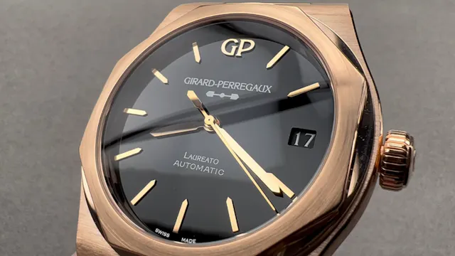Girard-Perregaux Laureato Black ONYX ...