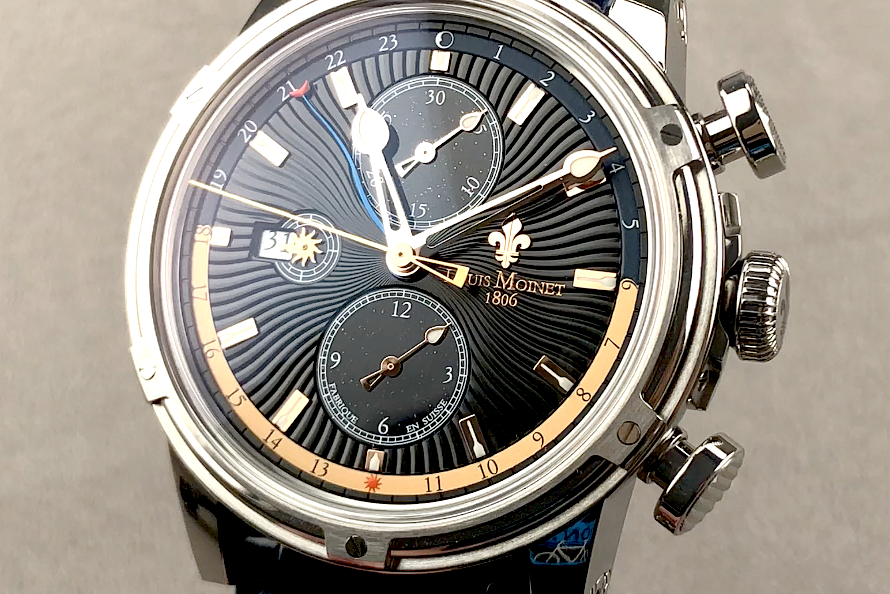 Louis Moinet Geograph Limited Edition LM-78.20.AV
