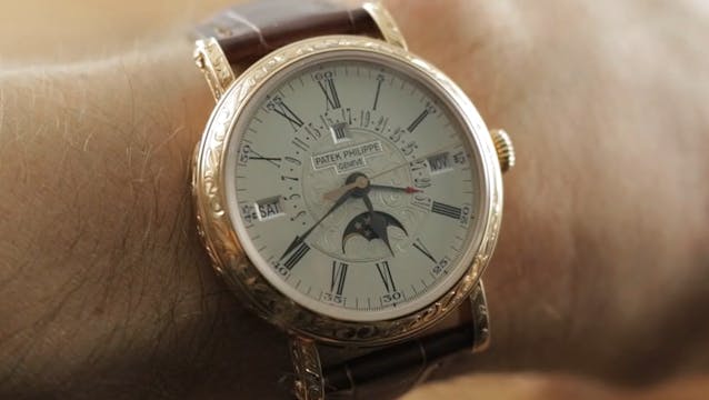 Patek Philippe 5160R-001 Engraved Per...