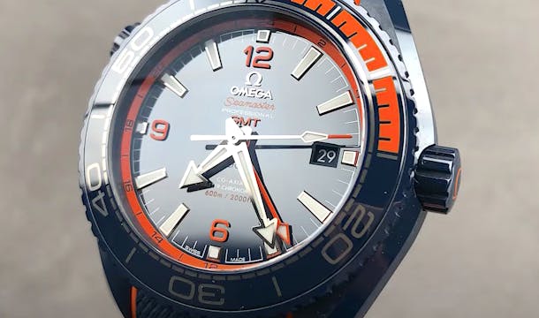 Omega Seamaster Planet Ocean 600M GMT...