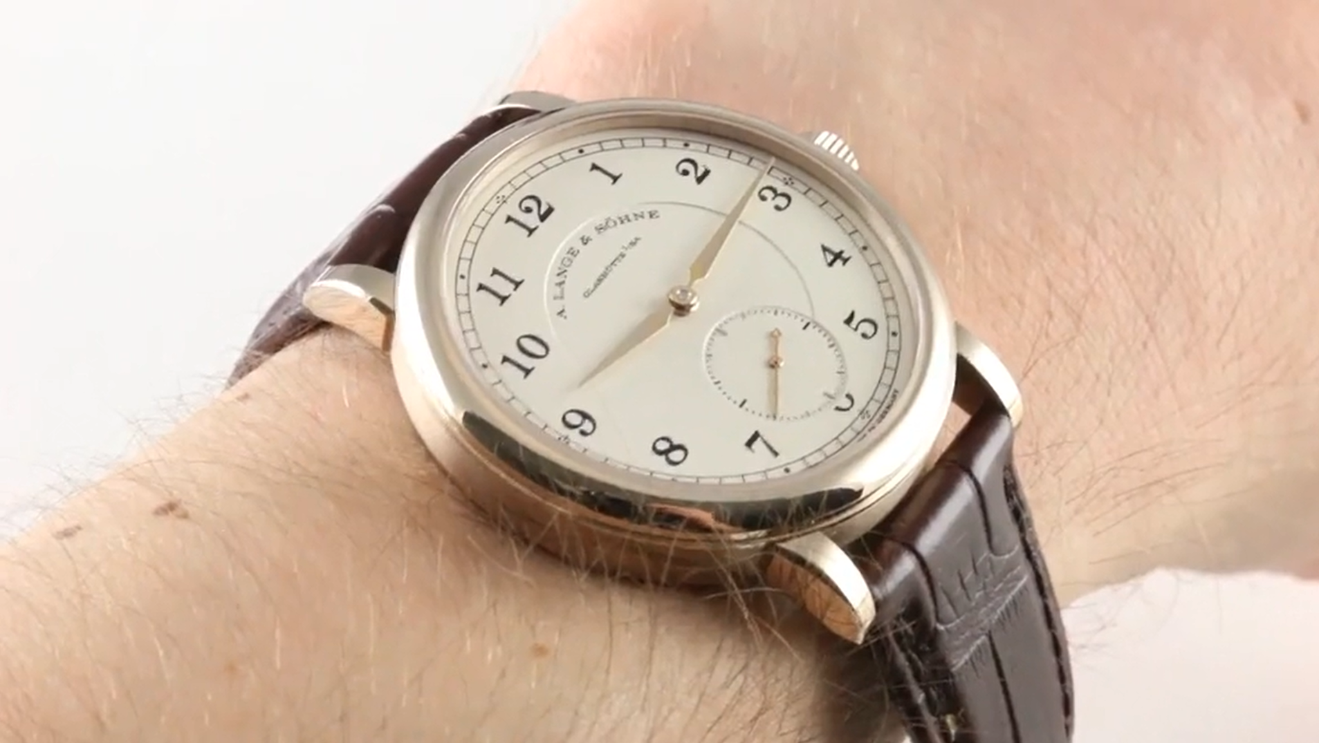 A. Lange & Sohne 1815 200th Anniversary F. A Lange Honey Gold Edition 236.050