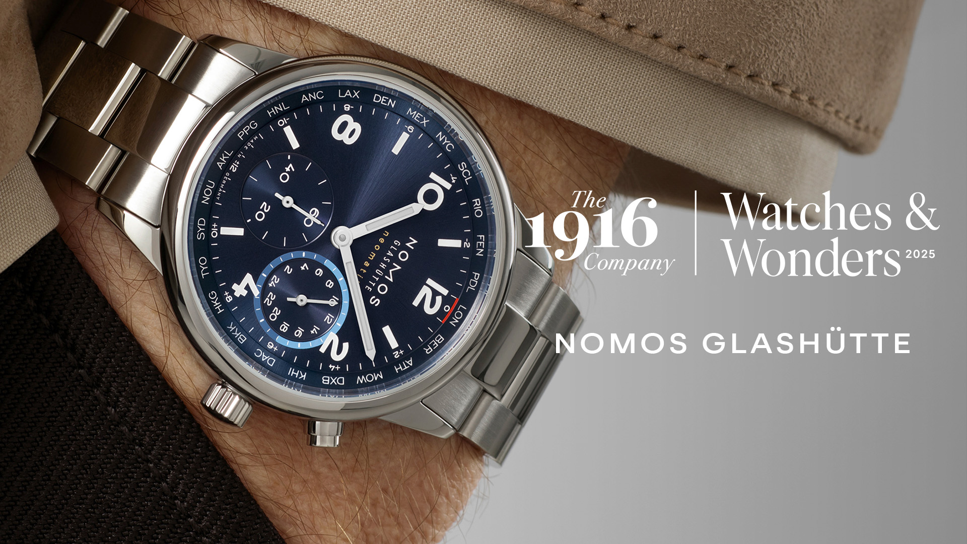 Nomos New Release: Club Sport Worldtimer | Watches & Wonders 2025 