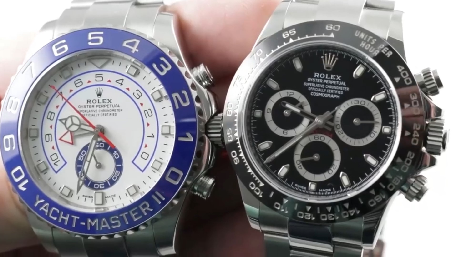 Rolex Daytona vs Rolex Yacht Master II Chronograph Review 116680