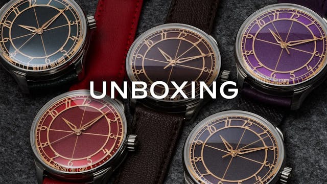 Tim Mosso Designs a Watch: Unboxing t...