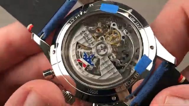 Zenith Pilot CP 2 Flyback Wounded War...