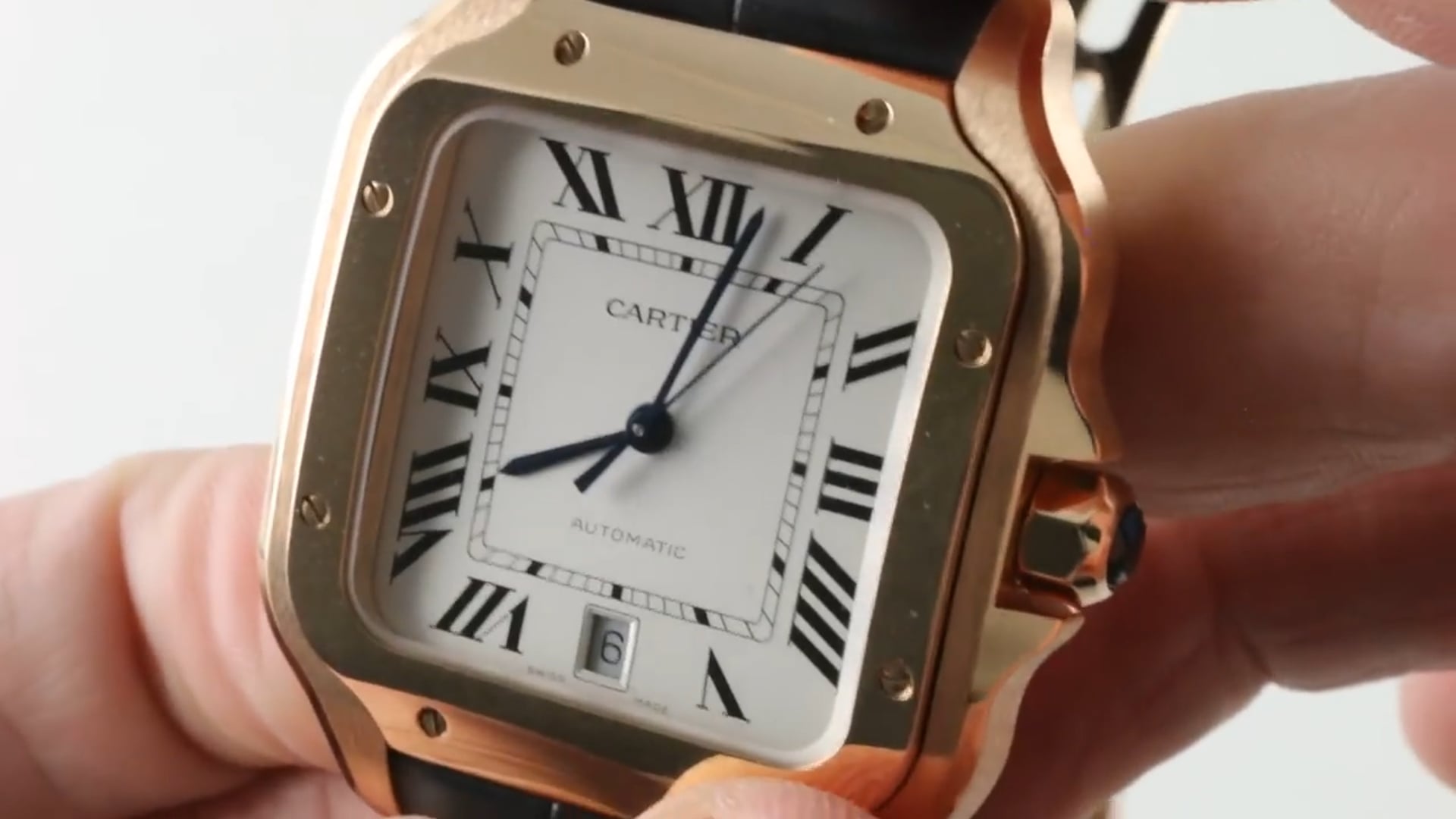 Cartier santos hot sale 2018 large