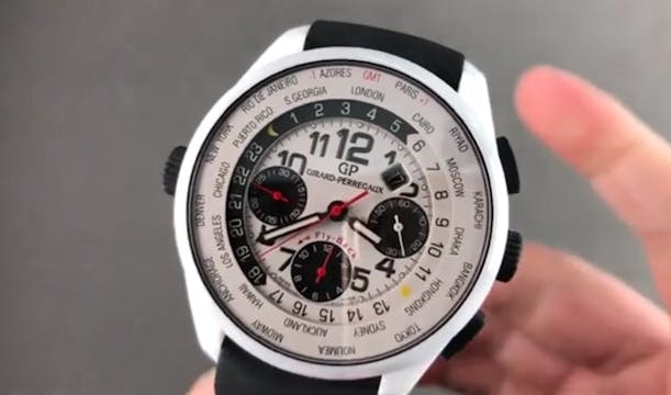 Girard Perregaux Ww.Tc Chronograph Wh...