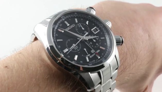 Grand Seiko Spring Drive GMT Chronogr...