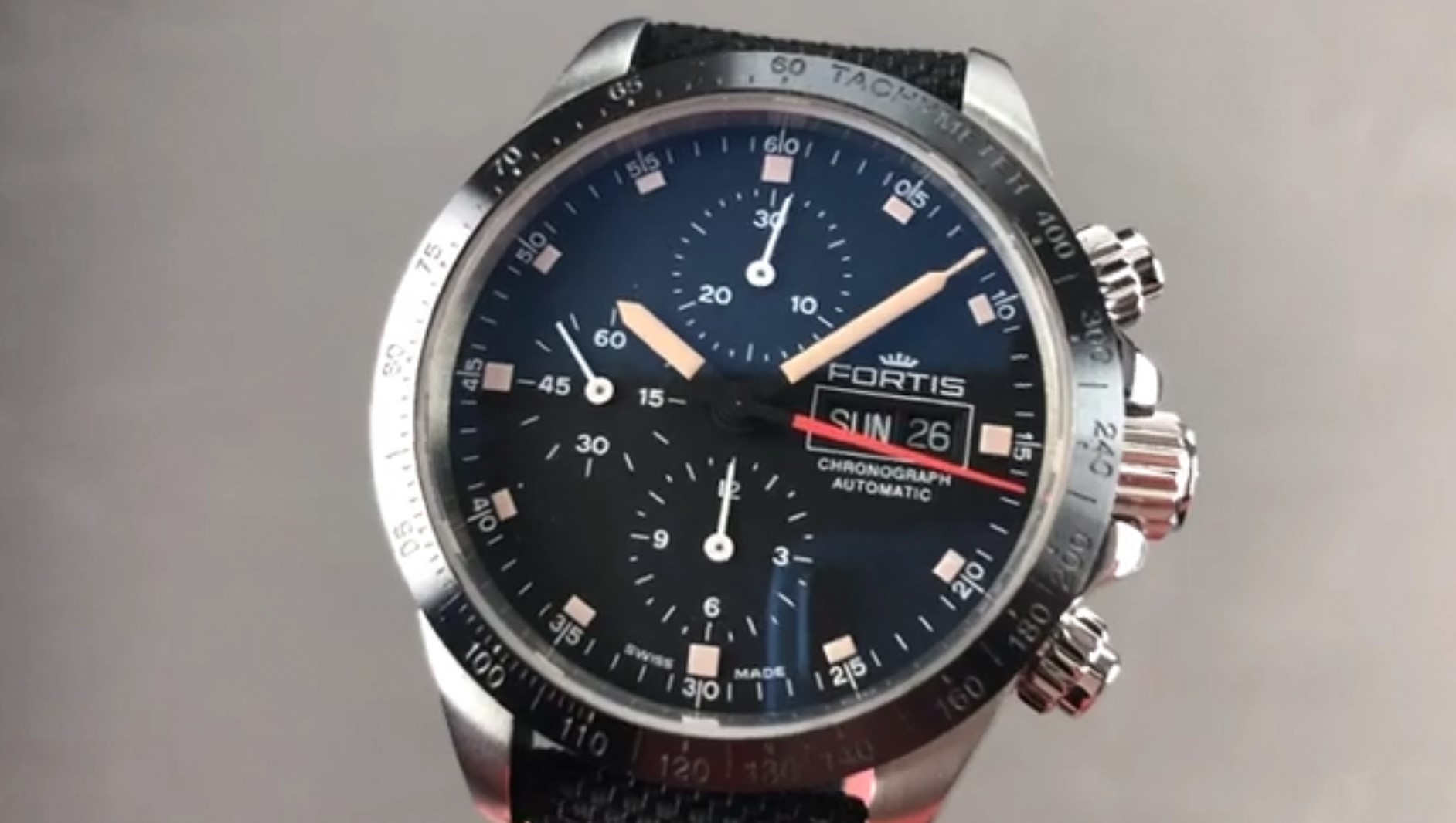 Fortis Stratoliner Chronograph Day Date 401.26.31 Fortis Watch Review