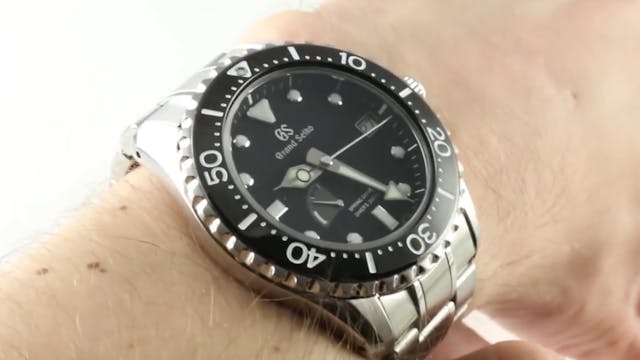 Grand Seiko Spring Drive Diver SBGA22...