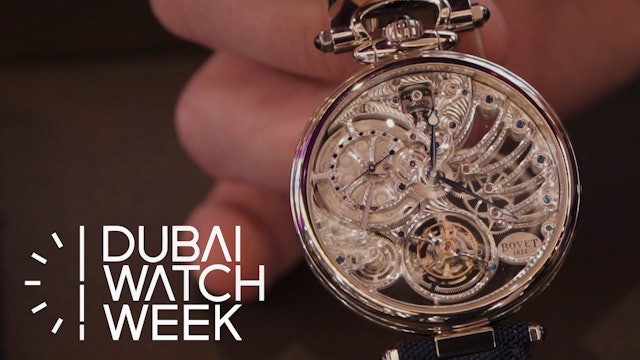 2023 Dubai Watch Week - Bovet Watches with Romain Milet, Global Sales Director