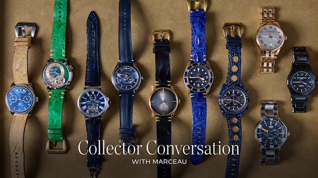 Marceau Talks Dive Watches, Designing...