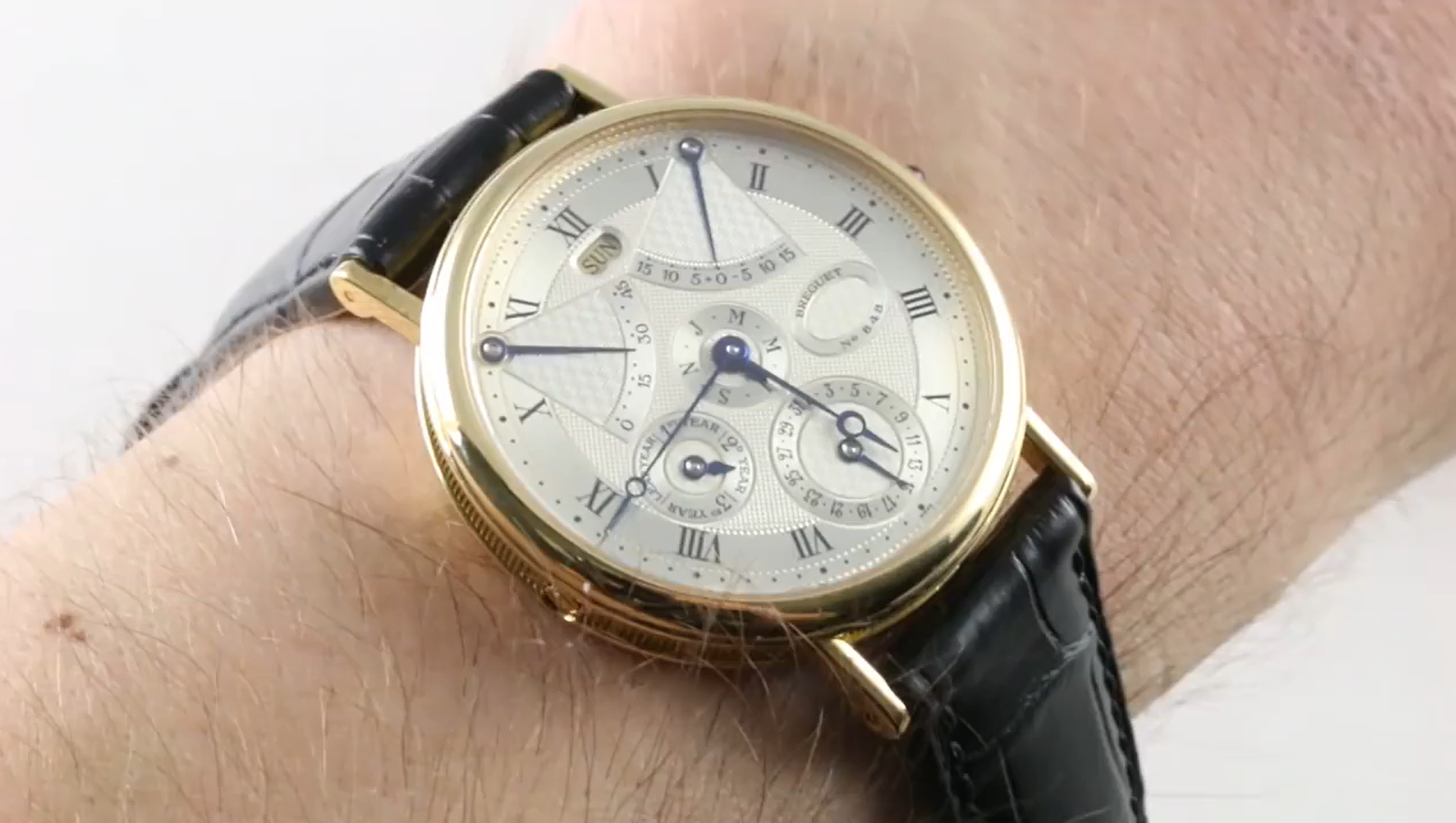 Breguet Perpetual Calendar Equation Of Time 3477BA/1E/986 Review