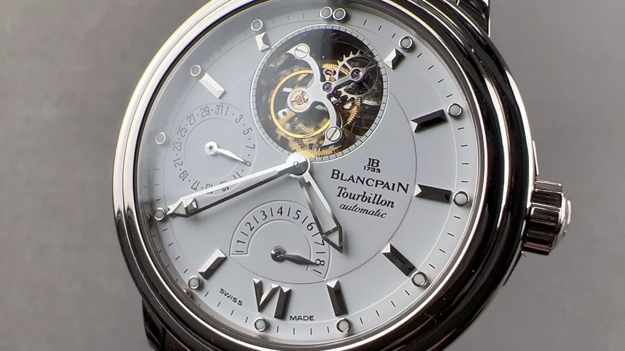 Blancpain Leman Tourbillon 2125 1527 53 Blancpain Reviews