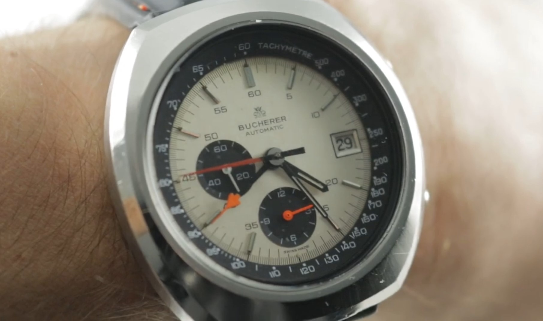 Vintage Bucherer Lemania Chronograph (9801) Review