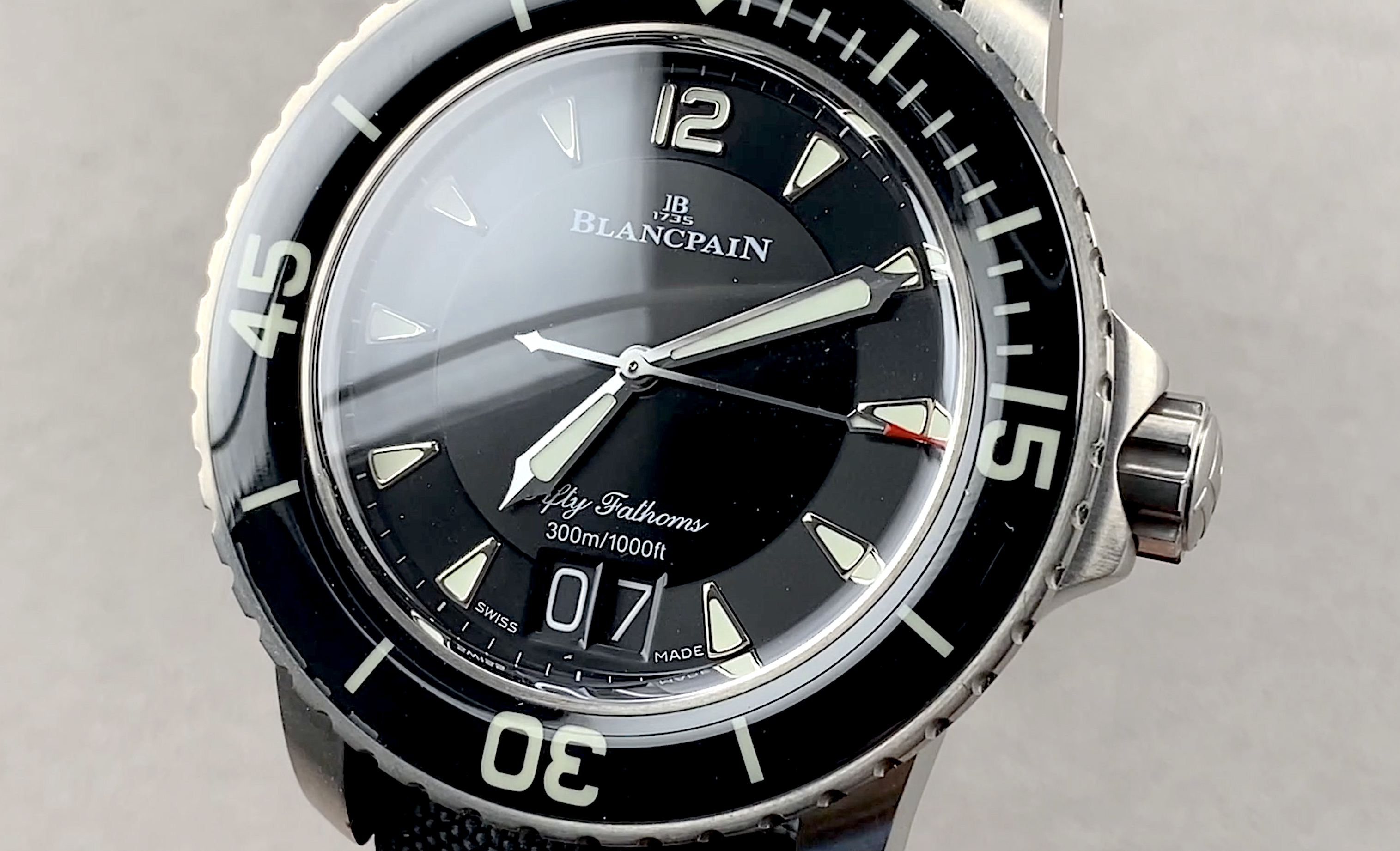 Blancpain Fifty Fathoms Grande Date 5050-12B30-B52A Review