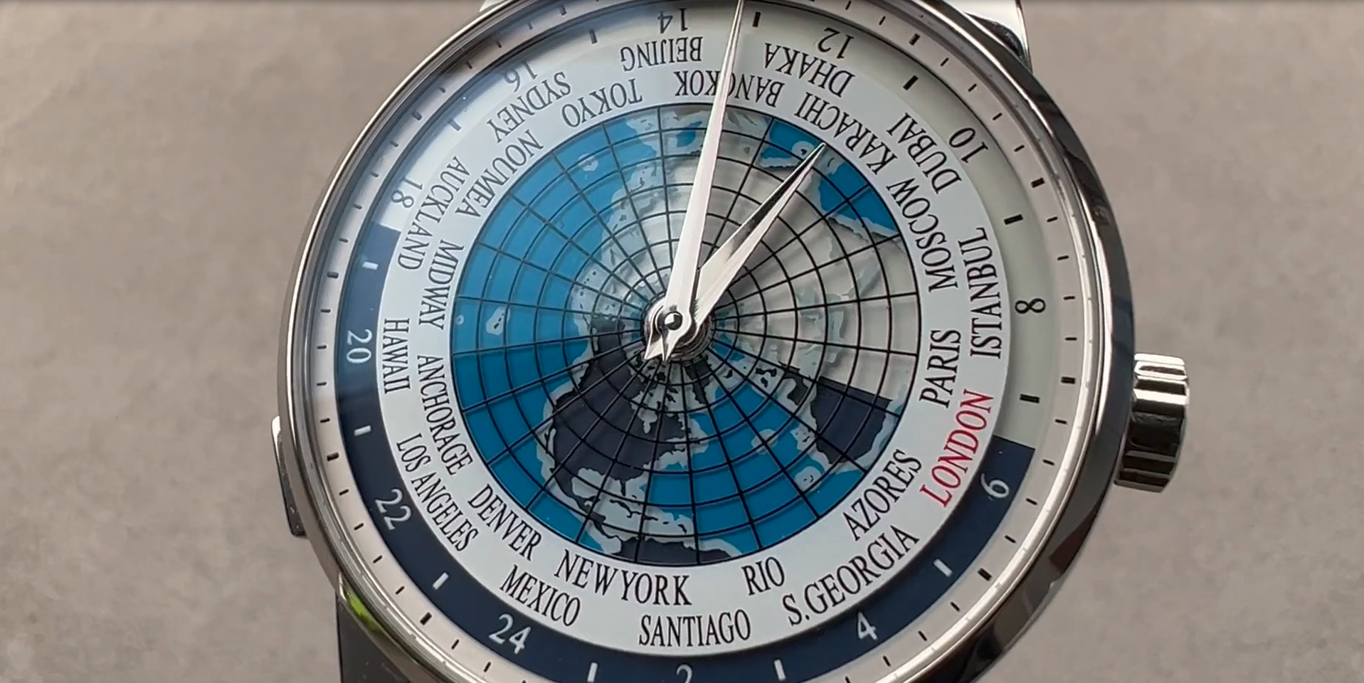 Montblanc Spirit Orbis Terrarum World Map 112308