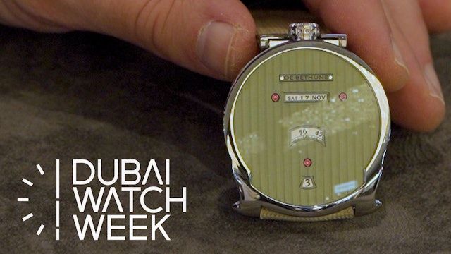 De Bethune DB Digitale Evergreen (DBD): 2023 Dubai Watch Week