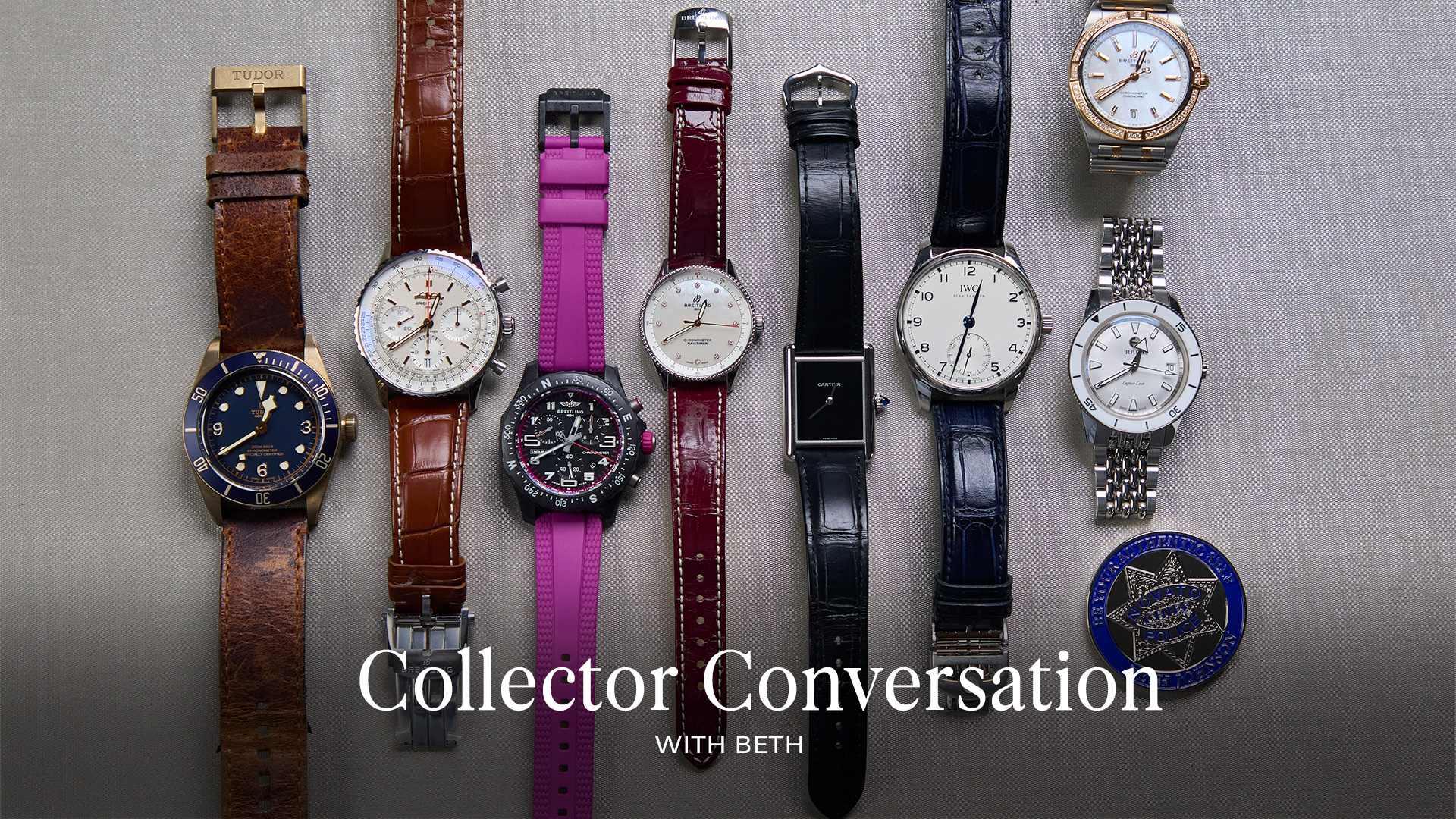 Inside Chief of Police Beth’s Collection: Rado, Breitling, Tudor, and More