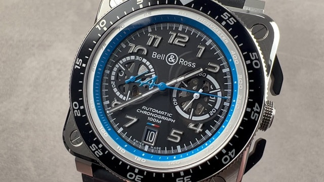 Bell & Ross BR 03-94 A521 Alpine F1 Chronograph Limited Edition BR0394-A521/SRB