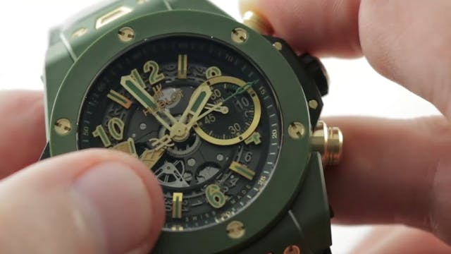 Hublot Big Bang Unico WBC Green Ceram...