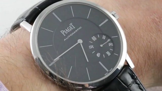 Piaget Altiplano Xl Micro Rotor 1208P Automatic (G0A37126) Review