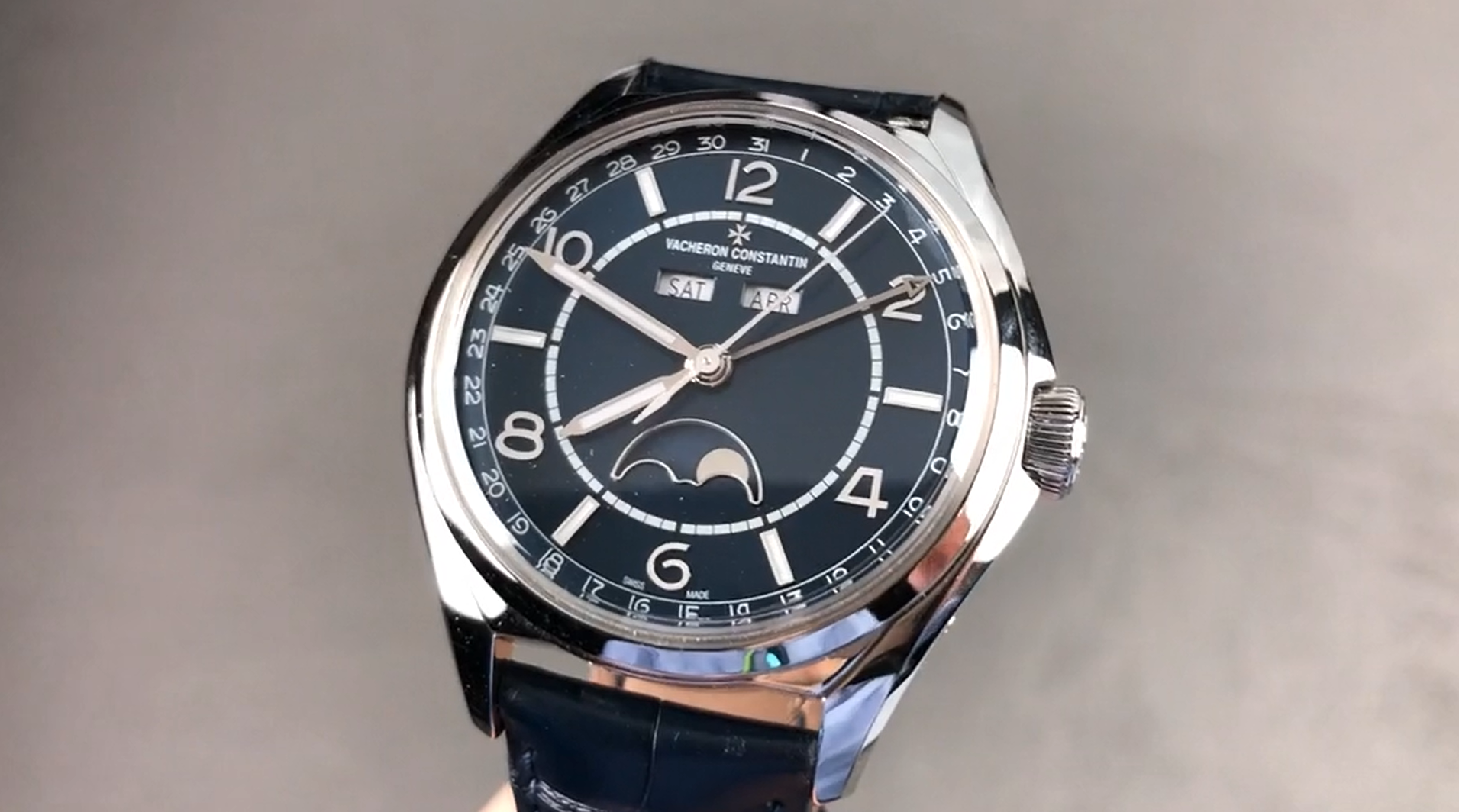 Vacheron Constantin Fiftysix Complete Calendar Blue Dial 4000E/000A-B548 Review