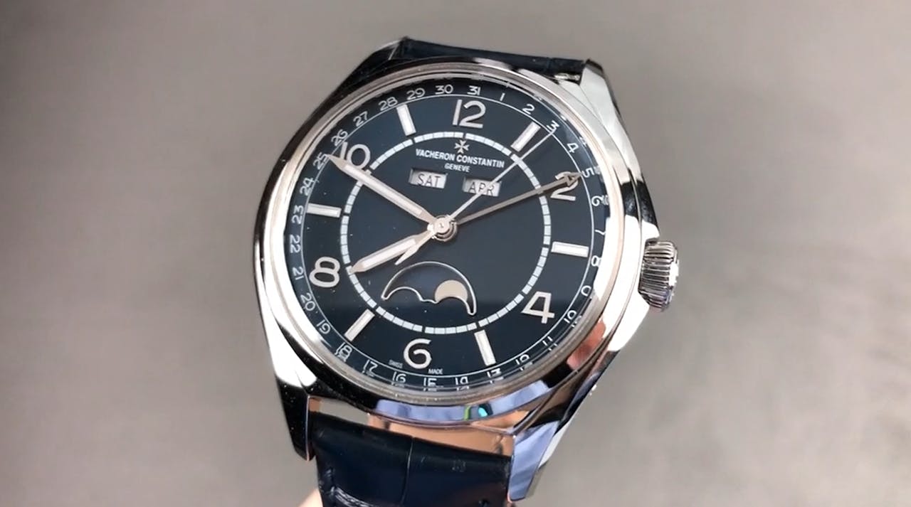 Vacheron Constantin Fiftysix Complete Calendar Blue Dial 4000E