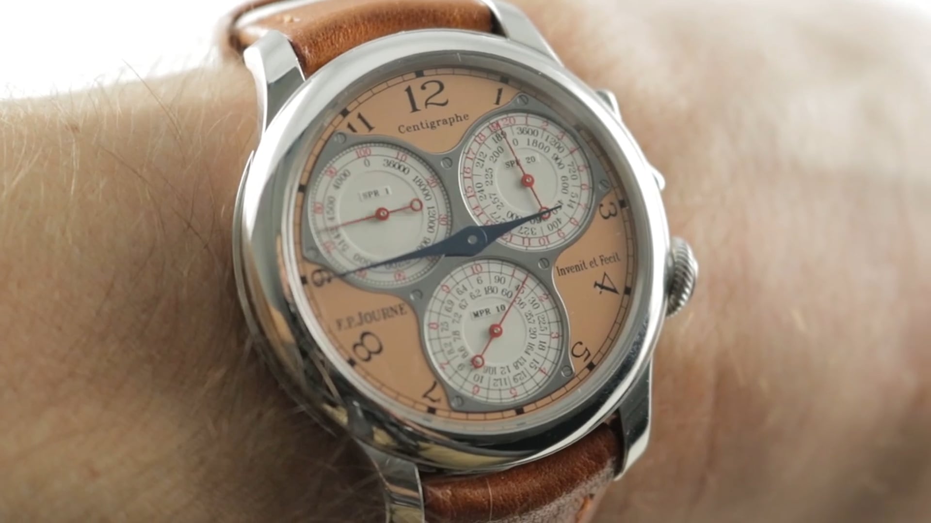F.P. Journe Centigraphe Souverain Platinum 40mm F.P. Journe Watch Review