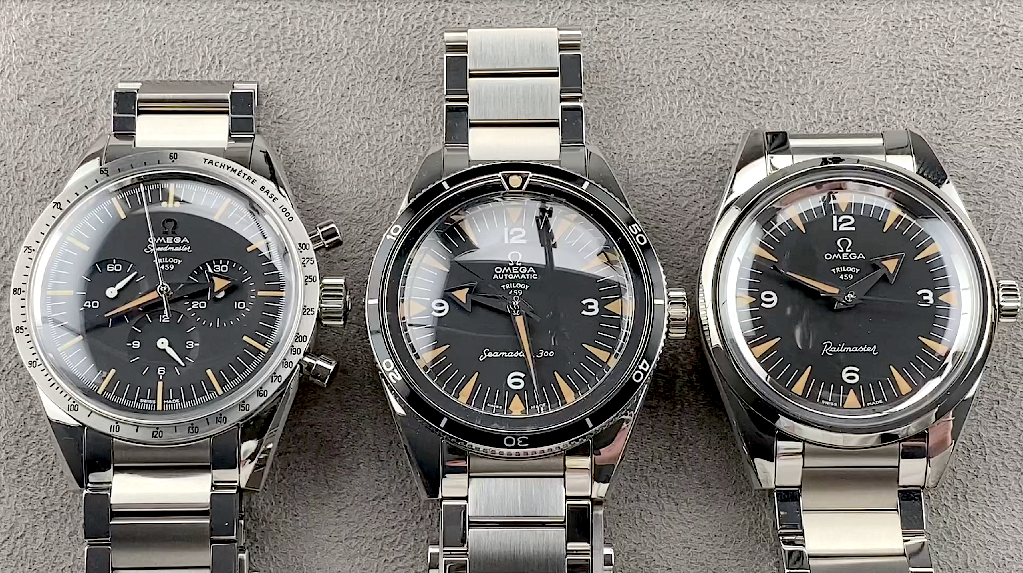 Omega "The 1957 Trilogy Set" Limited Edition