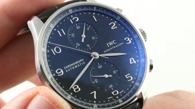 IWC Portuguese Chronograph 3714-47 Re...